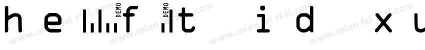 hellofont id xuanzhen字体转换